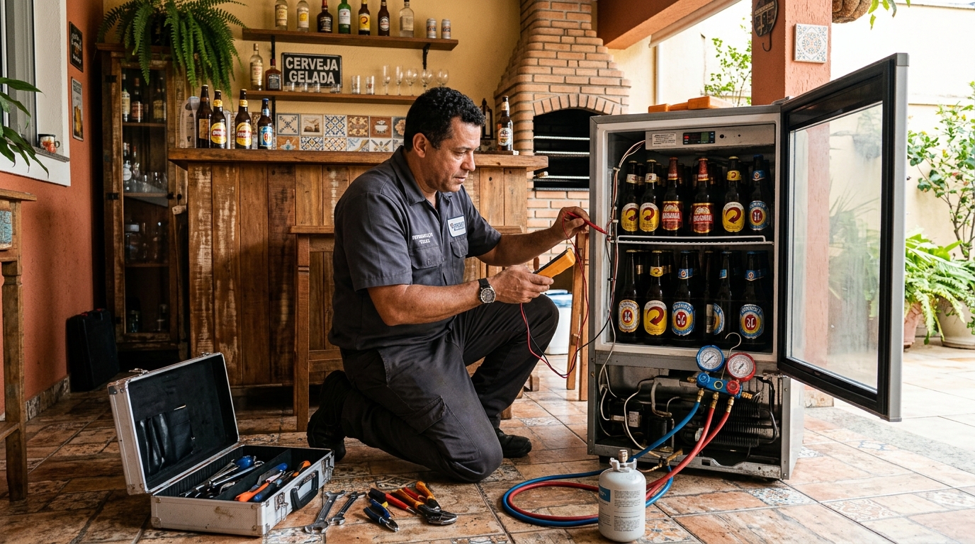 Assistência para Cervejeira Comercial em Taubaté‑SP
